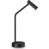 Ideal Lux EASY LAMPADA DA TAVOLO IN METALLO ORIENTABILE CON INTERRUTTORE LED 3000K 3,5W 200 lm NERO