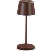 Ideal Lux CUTE LAMPADA A BATTERIA RICARICABILE DIMMERABILE IP65 LED 2200 K 2700 K, 2,5W 220 lm COFFEE