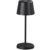 Ideal Lux CUTE LAMPADA A BATTERIA RICARICABILE DIMMERABILE IP65 LED 2200 K 2700 K, 2,5W 220 lm NERO