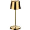Ideal Lux CUTE LAMPADA A BATTERIA RICARICABILE DIMMERABILE IP65 LED 2200 K 2700 K, 2,5W 220 lm ORO