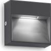 Ideal Lux DEDRA APPLIQUE A PARETE ANTRACITE LED 3000K 1,5W 160 lm IP65