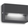 Ideal Lux DEDRA APPLIQUE A PARETE ANTRACITE LED 3000K 1,5W 160 lm IP65 10X6,6CM