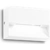 Ideal Lux DEDRA APPLIQUE A PARETE BIANCO LED 3000K 1,5W 160 lm IP65 10X6,6CM