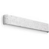 Ideal Lux DELTA APPLIQUE BIEMISSIONE LED 19,5 W 2200 lm 3000 K CEMENTO 61CM