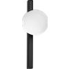 Ideal Lux BINOMIO APPLIQUE A PARETE 1 LUCE ATTACCO G9 LAMPADINA INCLUSA COLORE NERO