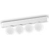 Ideal Lux BINOMIO LAMPADA DA SOFFITTO LED 3000K 12W 900 lm 4 SFERE BIANCO