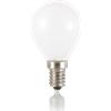 Ideal Lux LAMPADINA ATTACCO E14 SFERA IN VETRO BIANCA 4 W 480 lm 4000 K Ø 45 x H 78 mm