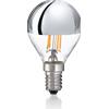 Ideal Lux LAMPADINA ATTACCO E14 SFERA IN VETRO CROMO 4 W 370 lm 3000 K Ø 45 x H 78 mm