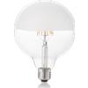 Ideal Lux LAMPADINA ATTACCO E27 IN VETRO GLOBO BIANCO SATINATO META' 8 W 1050 lm 3000 K D125
