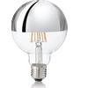 Ideal Lux LAMPADINA ATTACCO E27 IN VETRO GLOBO CROMO 8 W 930 lm 3000 K D095