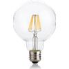 Ideal Lux LAMPADINA ATTACCO E27 IN VETRO GLOBO TRASPARENTE 8 W 1100 lm 3000 K D095