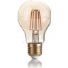 Ideal Lux LAMPADINA ATTACCO E27 IN VETRO GOCCIA AMBRA 4 W 370 lm 2200 K Ø 60 x H 105 mm