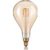 Ideal Lux LAMPADINA ATTACCO E27 IN VETRO GOCCIA AMBRA 8 W 800 lm 2200 K Ø 155 x H 300 mm
