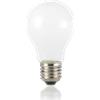 Ideal Lux LAMPADINA ATTACCO E27 IN VETRO GOCCIA BIANCA 8 W 840 lm 4000 K CRI 80 Ø 60 x H 105 mm