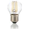 Ideal Lux LAMPADINA ATTACCO E27 IN VETRO TRASPARENTE SFERA 4 W 470 lm 2700 K 80 Ø 45 x H 75 mm