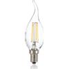 Ideal Lux LAMPADINA CANDELA TRASPARENTE ATTACCO E14 4 W 490 lm 4000 K IN VETRO Ø 35 x H 115 mm