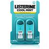 Listerine Pocketmist Cool Mint Oral Care Mist per sbarazzarsi di alito cattivo, 2 pack