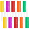 Lunaanda 10 Pezzi Aligner Chewies, 5 Colori Allineatore Dentale Seater Aligner di Vassoio Chewies Dentali con Manico, Accessorio di Allenamento Chewies Chomper per Allineatore (5 Gusti)