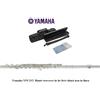 Yamaha YFL212 flauto traverso in do fori chiusi non in linea Mi snodato argentat