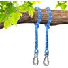 PORFOYO Cinghie Per Amaca All'aperto,2 Pezzi 50 CM Kit Di Cinghie Per Appendere Con Moschettoni,Cinghie Pendenti Altalena Albero,Portata Max 200KG,Amaca Albero Altalena Corda Appesa Per Amaca all'Aperto