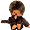 BANDAI Monchhichi Bandai Peluche Originale - Peluche Scimmietta Iconica degli Anni '80 - Morbidissima peluche 20 cm per bambini, adulti - Giocattolo per Bambini dai 2 anni in su - 84637