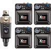 Xvive U4r4 In Ear Monitor Kit Sistema audio digit. 4 ricevitori +1 trasmettitore