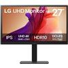 LG 27BA45U-B 27" 4K Ultra HD Monitor 3840x2160 IPS Display Nero for PC Desktop