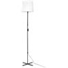 Ikea BARLAST Lampada da terra, Nero/Bianco, 150 cm (59 )