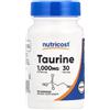 Nutricost - Taurina 1000 mg, 30 capsule