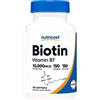Nutricost - Biotina con Olio di Cocco 10.000 mcg (150 Capsule Morbide)