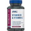 Applied Nutrition - Vitamina D3 e Vitamina K2 - 60 capsule vegetali