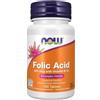 NOW Foods - Acido Folico, 800 mcg con Vitamina B-12 (100 compresse)