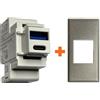 Perry presa caricatore USB A+C 3A compatibile Bticino Axolute argento - 1MCUSB002B - BA