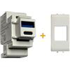 Perry presa caricatore USB A+C 3A compatibile Gewiss Serie Chorus Bianco Satinato - 1MCUSB002B