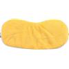 Joyzan Maschera per Gli Occhi Riscaldata, Flanella Wrap Portatile Cinturino USB Riscaldamento Paraocchi a Vapore Warm Eye Compress Pad Riscaldante Secchi Blefarite Occhiaie per Donna Uomo(Giallo)