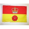 AZ FLAG Bandiera Contea Di Hampshire 45x30 cm - Bandierina County Of Hants. - Inghilterra 30 x 45 cm Cordicelle