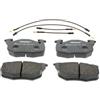 FERODO Kit pastiglie freni Anteriore Con contatto segnalazione usura senza accessori FDB729 Compatibilità con CITROËN SAXO S0, S1, PEUGEOT 106 II Hatchback 1A, 1C 106 I 1A, 1C 106 II Van/Hatchback