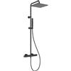 Ideal Standard Ceratherm T25 M colonna doccia con termostatico, A8490XG, Ceratherm T25 M silk black [Rubinetteria Bagno > Colonne Doccia]