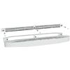 ANJOS VENTILATION ANJOS - Ingresso aria acustica autoregolante, kit ISOLA 45 m³/h + CE2A + 6 viti + 3 nascondivisi: 4623
