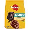 PEDIGREE Adult Light con pollo e verdure 2,6 kg crocchette a basso contenuto calorico per cani