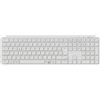 Keychron Tastiera wireless B6 Pro ultra sottile Full Size Layout Italiano ISO QWERTY, configurabile ZMK, tasti in ABS, 3 modalità 2.4 GHz/Bluetooth/cablata, compatibile Win/Mac/Linux, bianco avorio
