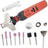 lvifloae Kit affilatrice per a Catena elettrica Senza Fili Kit affilatrice per a Catena Portatile Affilatrice per a Batteria ad Alta velocità, ampiamente Usato in Esterni, Giardino,