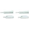 KIMISS Staffa di Montaggio del regolatore del Faro del Faro per Serie 5 E39 1996-2000 63120027924=kit riparazione fari e39