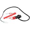 EBTOOLS Manubrio Universale per Moto Kill Stop Switch Fuoribordo con Cordino, Interruttore a Pulsante di Arresto di Emergenza per Motore di Emergenza