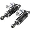 Hegeiisy 320mm 12.5 pollice 7mm Molla Universale Moto Ammortizzatori Posteriore Sospensione ATV Quad Scooter Dirt Bike Per CBR600 CBR400 CB500 YZF XC EXC XCF Nero Argento