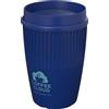 Bicchiere 350 ml riciclato con coperchio a clip elegante Cirrus POP personalizzate o neutre