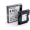 Ricoh 405765 GC41BKL cartuccia originale gelo nero 600 copie
