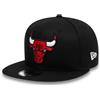 New Era Chicago Bulls NBA Essential Nero 9Fifty Berretto Snapback Regolabile