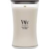 WoodWick Candela profumata | Candela grande a clessidra | Tonka & Almond Milk | Regali perfetti per donne