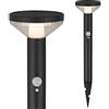 Maclean MCE465 B Lampada solare LED da Incasso Sensore di Movimento e Sensore Crepuscolare 3 Modalità di Funzionamento (1-Lampada, Nero)